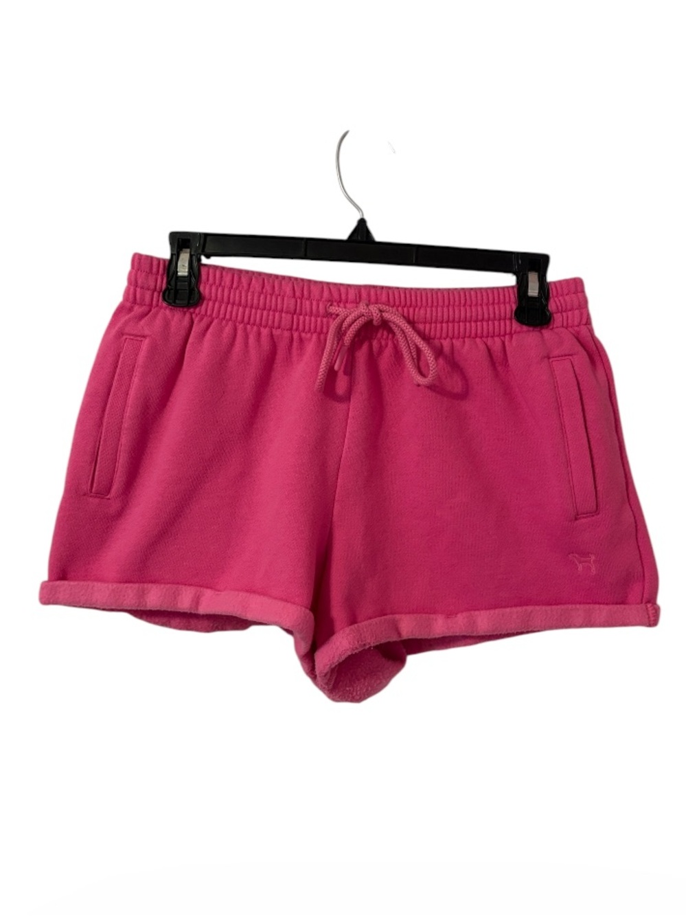PINK Ivy Fleece Rolled Hem Shorts